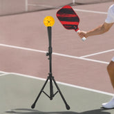 Adjustable Pickleball Training Stand (79–118cm) – Durable Iron Practice Hitting Trainer