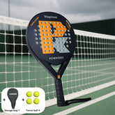 POWKIDDY Carbon Fiber Padel Racket – Ultra Lightweight