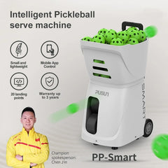 Smart Pickleball Training Machine with App Control – 80 Ball Capacity, Adjustable Speed & Spin
