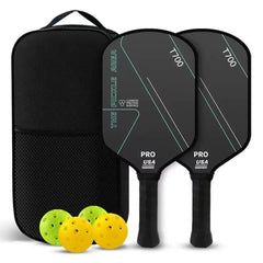 T700 Carbon Fiber Pickleball Paddle – 16mm Core, Textured Surface & Pro Grip