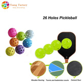 26-Hole Indoor Pickleball Balls