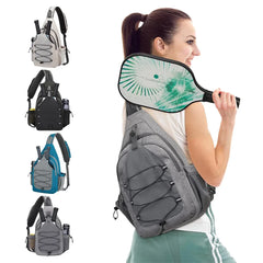 Large Capacity Pickleball Sling Bag Backpack