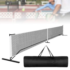 Portable Pickleball Net Set with Carry Bag – 22FT Adjustable Outdoor Net System