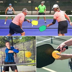 Indoor Pickleball Balls (12 Pack) – 74mm 40 Hole Precision Training Balls
