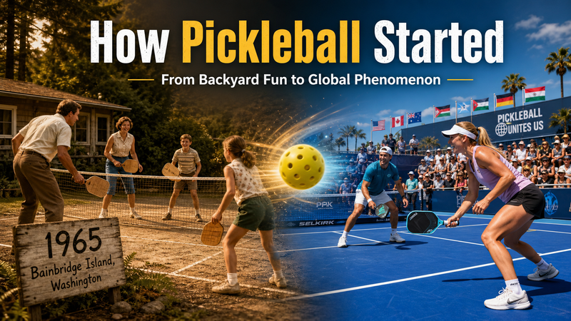 How Pickleball Started: From Backyard Boredom to Global Boom