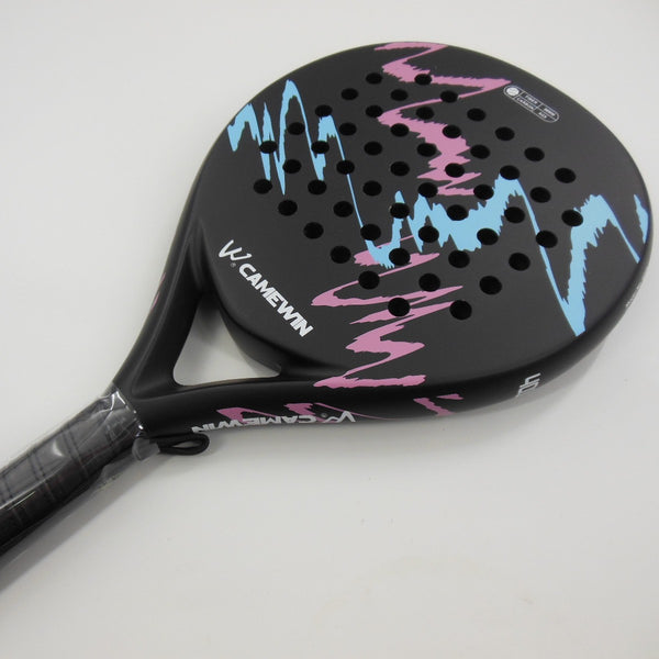 Carbon Pro Padel Racket – Lightweight Power & Precision Paddle (Black Edition)