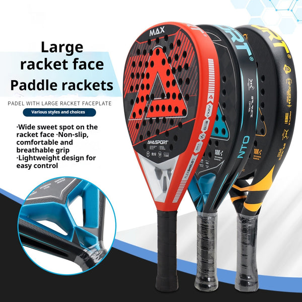 Cage Style Carbon Fiber Padel Racket