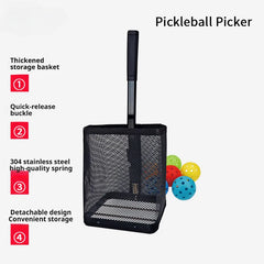 Pickleball Pick Up Basket Lightweight