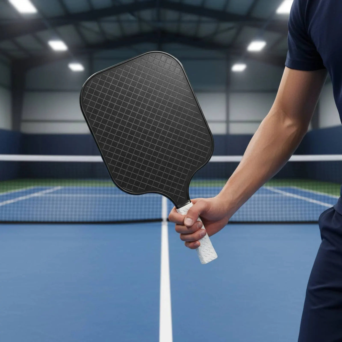 Lightweight Pickleball Paddle – PP Surface, Large Sweet Spot & Anti-Slip Grip