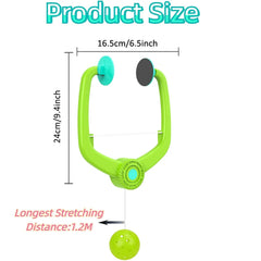 Pickleball Rebound Trainer – Solo Practice Tool with Adjustable Rope