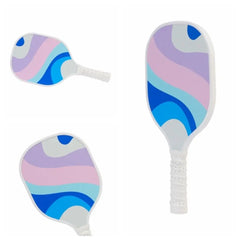 Lightweight Pickleball Paddle – Wooden Core with Anti-Slip Grip for Beginners