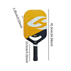 Premium Carbon Fiber Pickleball Paddle – Lightweight Performance Racket for All Skill Levels