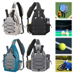 Large Capacity Pickleball Sling Bag Backpack
